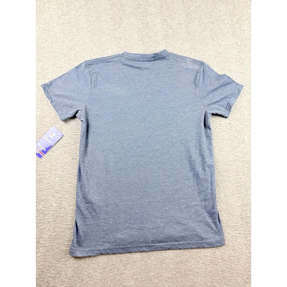 Champion Men's Classic‎ Jersey T-Shirt Oxford Gray NWT XL Logo Short Sleeve - Picture 2 of 8